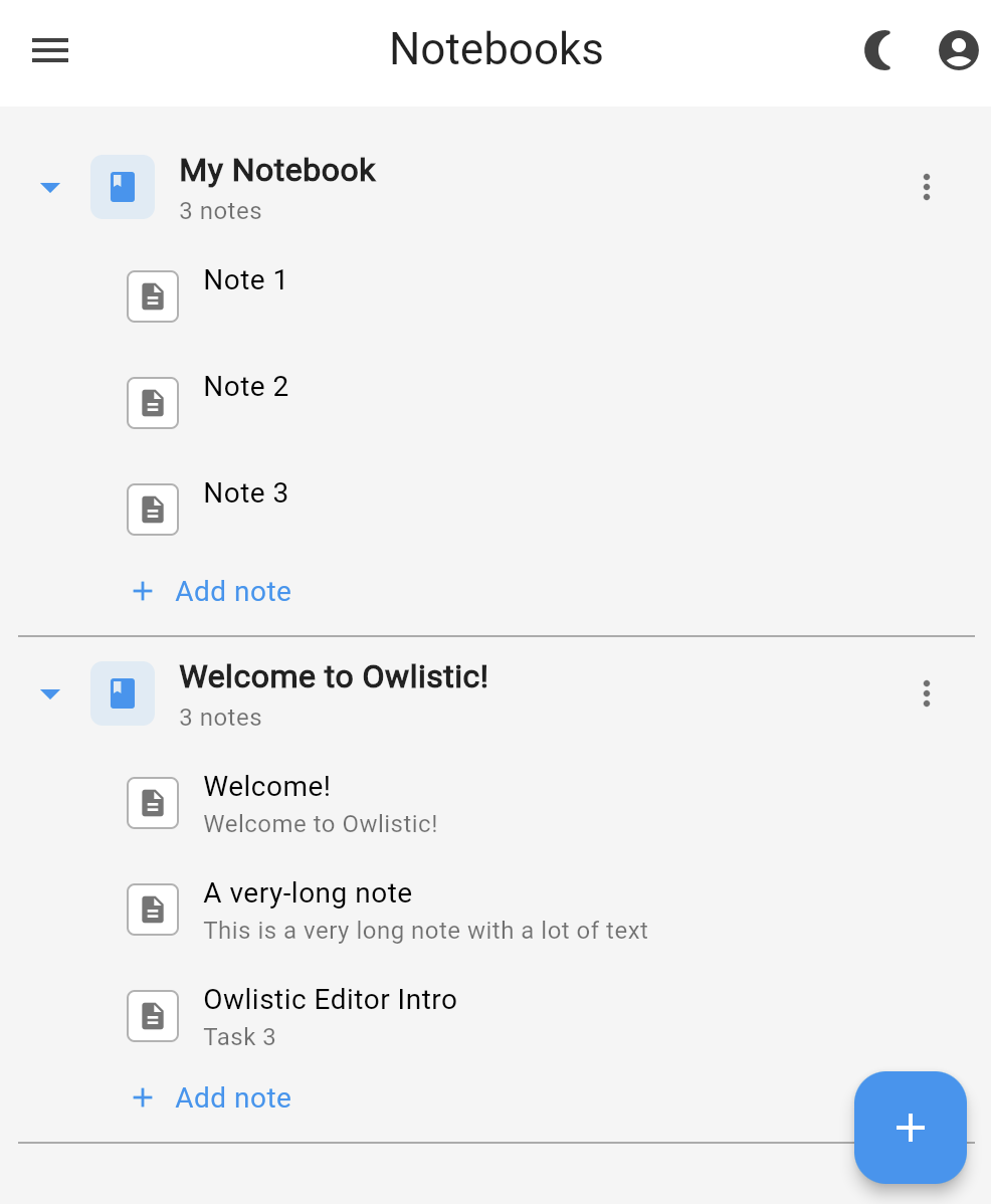 Notebooks